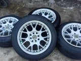 jual velg bbs ring 15 pcd 4x100/114 kbar 7/8 ban 195/55/15