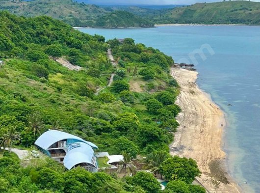 Tanah murah pinggir pantai Grupuk Kuta Mandalika Lombok. Cocok untuk villa